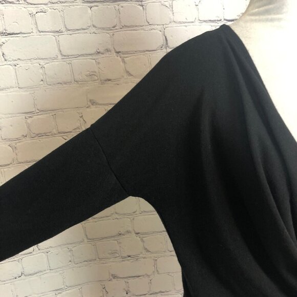Clara Sunwoo Black Twist Front Sweater Size S - Picture 5 of 7